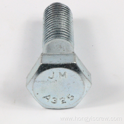 Zinc Plated Heavy Hex Bolt